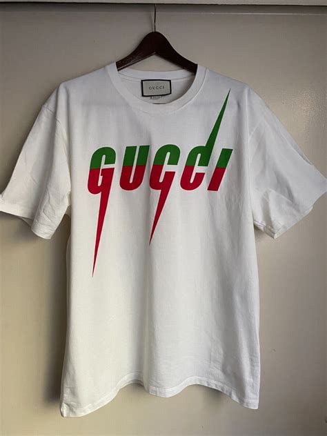 gucci green and red tshirt|guinness Gucci t shirt.